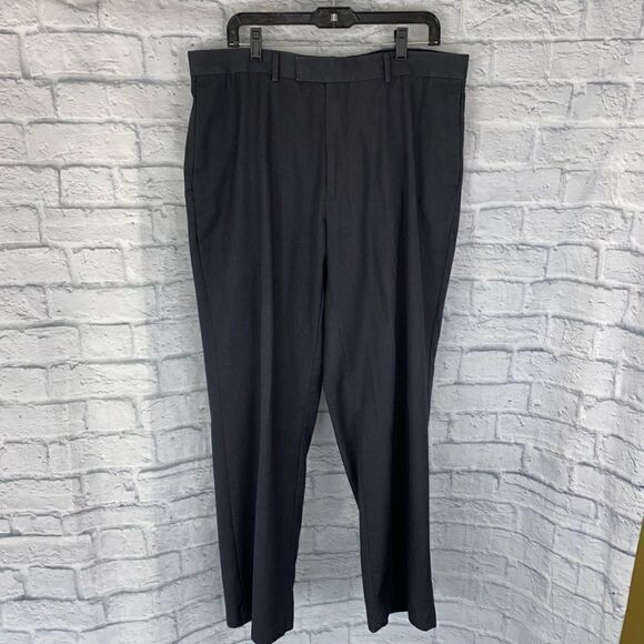 Perry Ellis portfolio flat front dress pants men size 38/32 - Picture 1 of 8